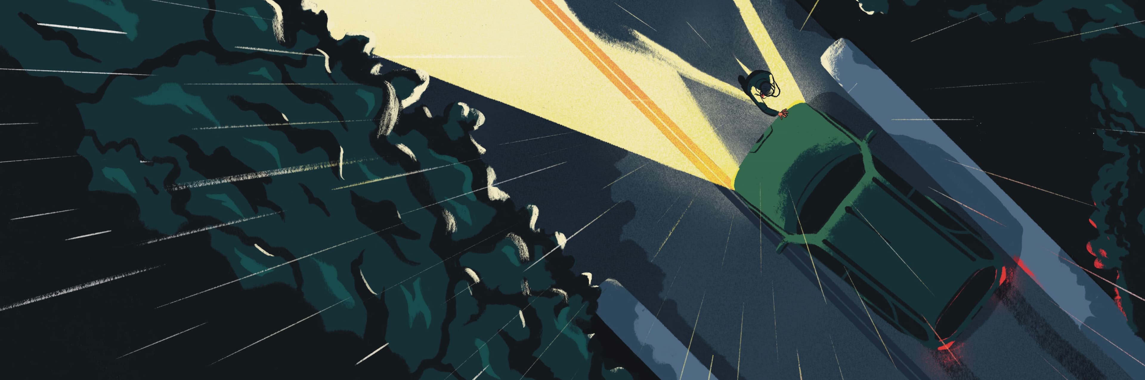 Illustration by Jason Dejaegere from a scene of the movie Juror #2