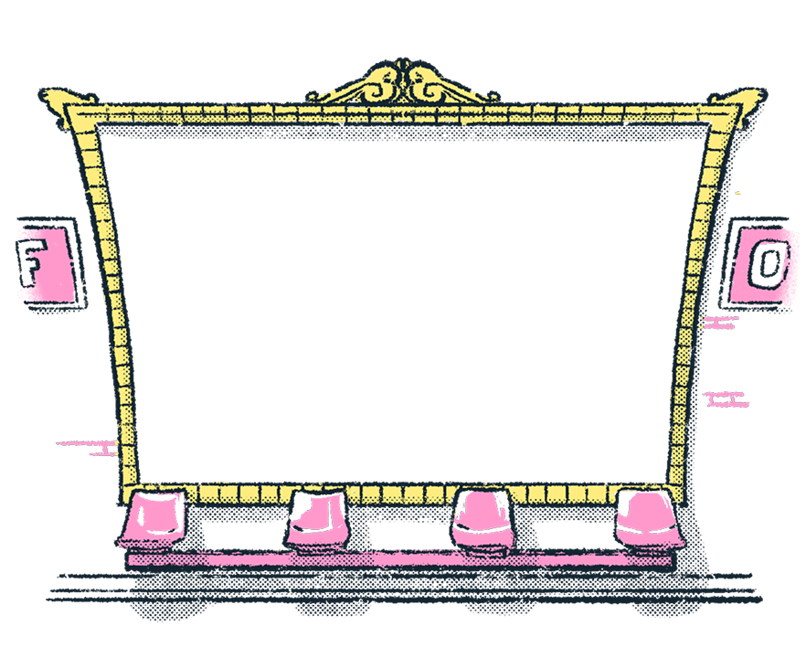 Illustration mockup of a advertising board in the subway by Jason Dejaegere